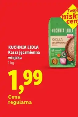 Lidl Kasza jęczmienna wiejska Kuchnia Lidla oferta