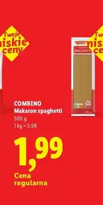 Lidl Makaron spaghetti Combino oferta