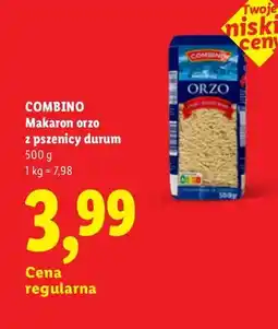 Lidl Makaron orzo z pszenicy durum Combino oferta