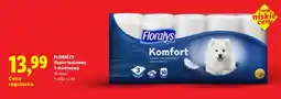 Lidl Papier toaletowy Floralys Komfort 3-warstwowy 10-pak oferta