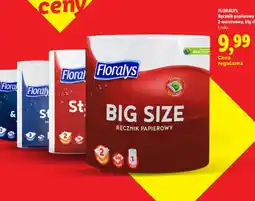 Lidl Ręcznik papierowy Floralys 2-warstwowy Big Size oferta