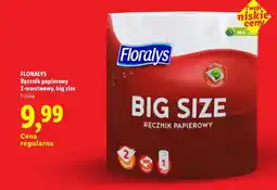 Lidl Ręcznik papierowy Floralys 2-warstwowy big size oferta