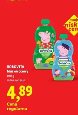 Lidl Mus owocowy BoboVita Peppa Mango oferta