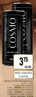 Dino Drink Cosmo Whisky & Cola oferta