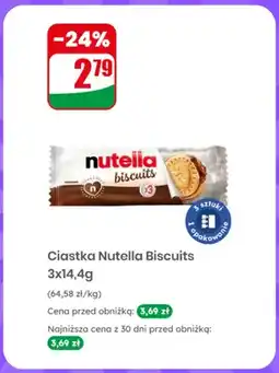 Dino Ciastka Nutella Biscuits 3-pak oferta