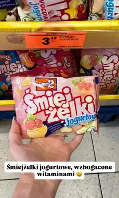 Biedronka Żelki nimm2 Śmiejżelki jogurtowe oferta