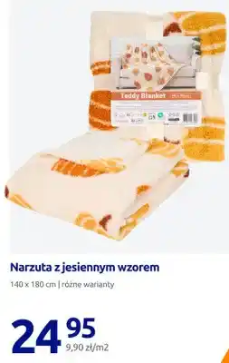Action Narzuta z jesiennym wzorem 140x180 cm oferta