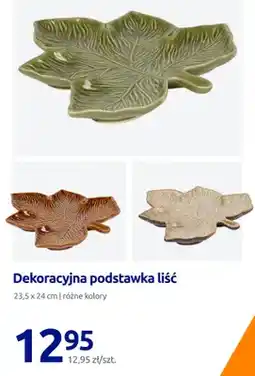 Action Podstawka dekoracyjna liść 23,5x24 cm oferta