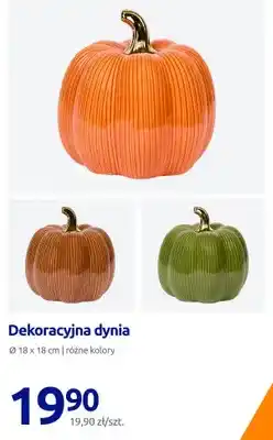 Action Dekoracyjna dynia Ø 18x18 cm oferta