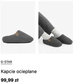 CCC Kapcie ocieplane G-Star oferta