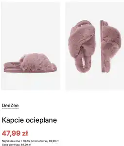 CCC Kapcie ocieplane DeeZee oferta