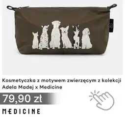 Medicine Kosmetyczka z motywem zwierzęcym Medicine z kolekcji Adela Madej x oferta