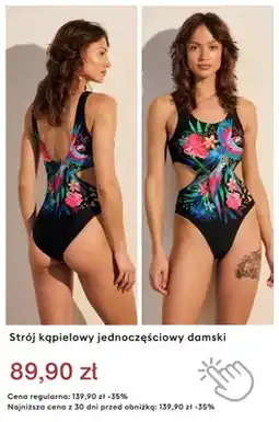 Medicine Strój kąpielowy jednoczęściowy damski oferta