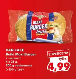 Kaufland Bułki Maxi Burger z sezamem Dan Cake oferta