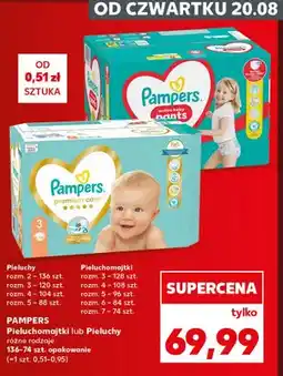 Kaufland Pieluchy Pampers Premium Care oferta