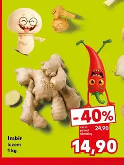 Kaufland Imbir świeży luzem oferta