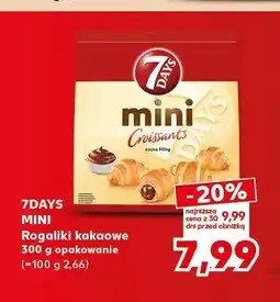 Kaufland Rogaliki kakaowe 7Days Mini oferta