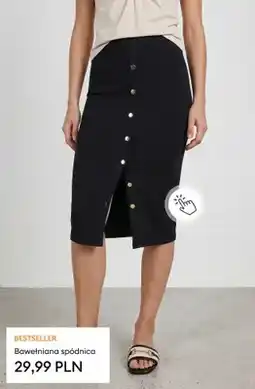 Sinsay Bawełniana spódnica oferta