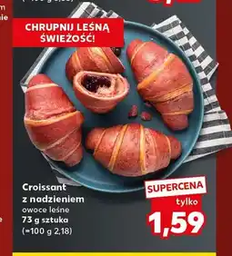 Kaufland Croissant z nadzieniem owoce leśne oferta