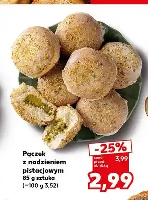 Kaufland Pączek z nadzieniem pistacjowym oferta