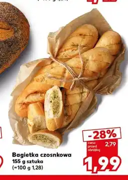 Kaufland Bagietka czosnkowa oferta