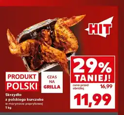 Kaufland Skrzydła z polskiego kurczaka w marynacie paprykowej oferta