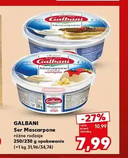 Kaufland Ser Mascarpone Galbani oferta