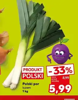 Kaufland Por polski luzem oferta