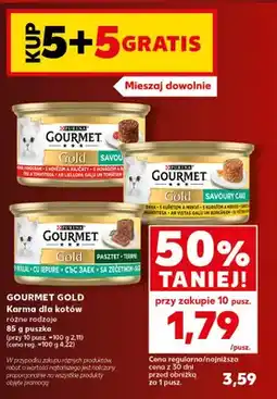 Kaufland Karma dla kotów Gourmet Gold Savoury Cake oferta