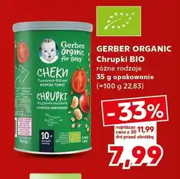 Kaufland Chrupki BIO Gerber Organic oferta