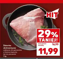 Kaufland Żeberka ekstramięsne oferta