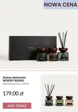 Homla Zestaw dyfuzorów zapachowych Woody Blend 3-pak oferta