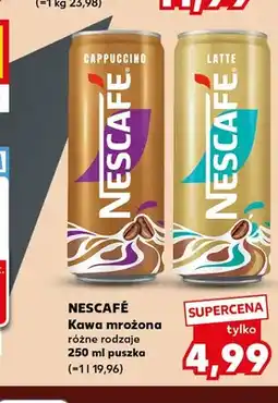 Kaufland Kawa mrożona Nescafé oferta