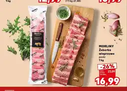 Kaufland Żeberka wieprzowe paski Morliny oferta