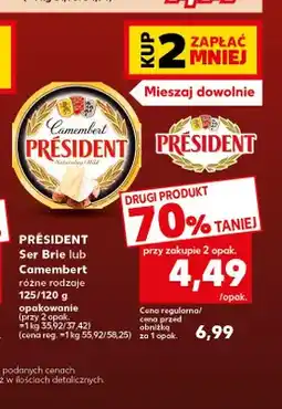 Kaufland Ser Camembert Président oferta