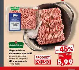 Kaufland Mięso mielone wieprzowe z łopatki Stoisko Mięsne oferta