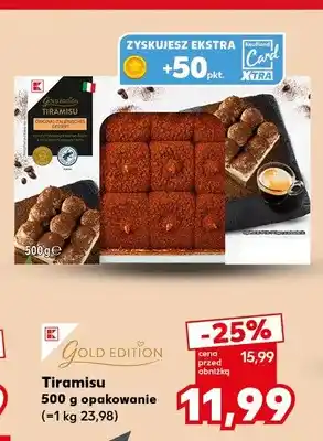 Kaufland Tiramisu Gold Edition oferta