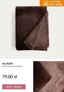 Homla Koc Rote gruby brązowy oferta