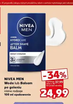 Kaufland Balsam po goleniu Nivea Men oferta
