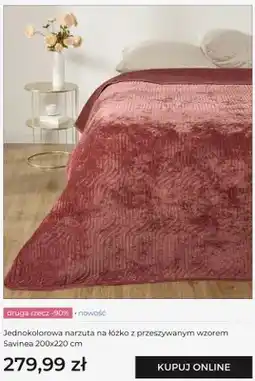 Home&You Narzuta na łóżko Savinea home & you oferta