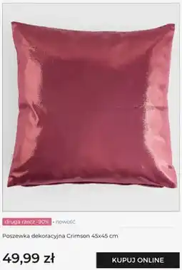 Home&You Poszewka dekoracyjna Crimson home & you 45x45 cm oferta