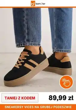 Born2be Sneakersy Vices na grubej podeszwie oferta
