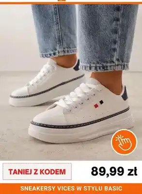 Sneakersy Vices w stylu basic