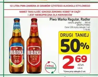 Piwo bezalkoholowe Warka Radler Cytryna