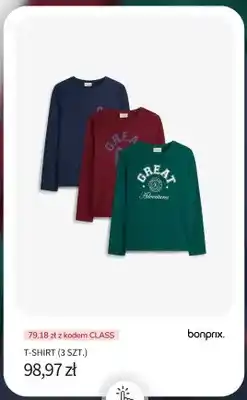 BonPrix T-shirt bonprix 3-pak oferta