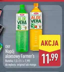 ALDI Napój aloesowy OKF Farmer's Aloe Vera Mango oferta