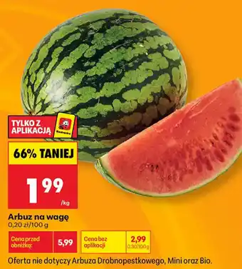 Biedronka Arbuz oferta