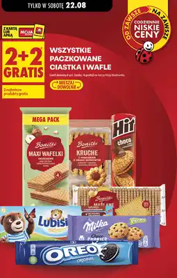 Biedronka Wszystkie paczkowane ciastka i wafle oferta