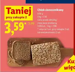 Lidl Chleb słonecznikowy oferta