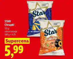 Lidl Chrupki pizza Star oferta